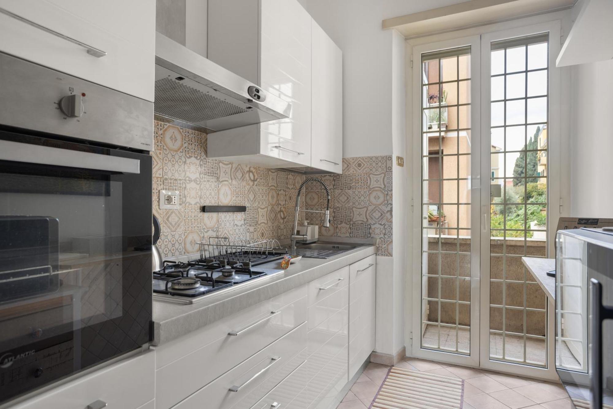 Appartement Maison G - New Design With Balcony Rome